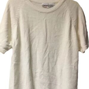 Vintage ~ Bobbie Brooks ~ Women’s ~ Sweater ~ 1X ~  Size 14W - 16W~ White